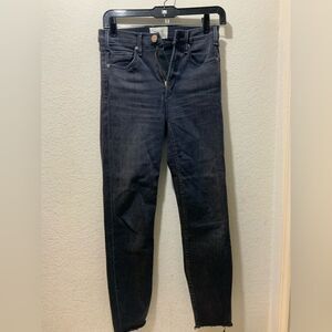 McGuire Denim Distressed denim frayed hem skinny jeans 25
